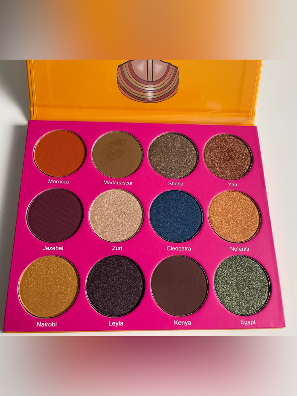 Nubian II Eye shadow Palette
